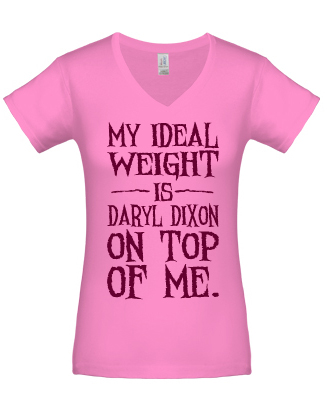 my ideal weight is daryl on top of me